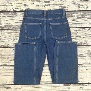 NEW! Boys 12 slim straight dark blue Roebuck & Co denim jeans pants NWT!